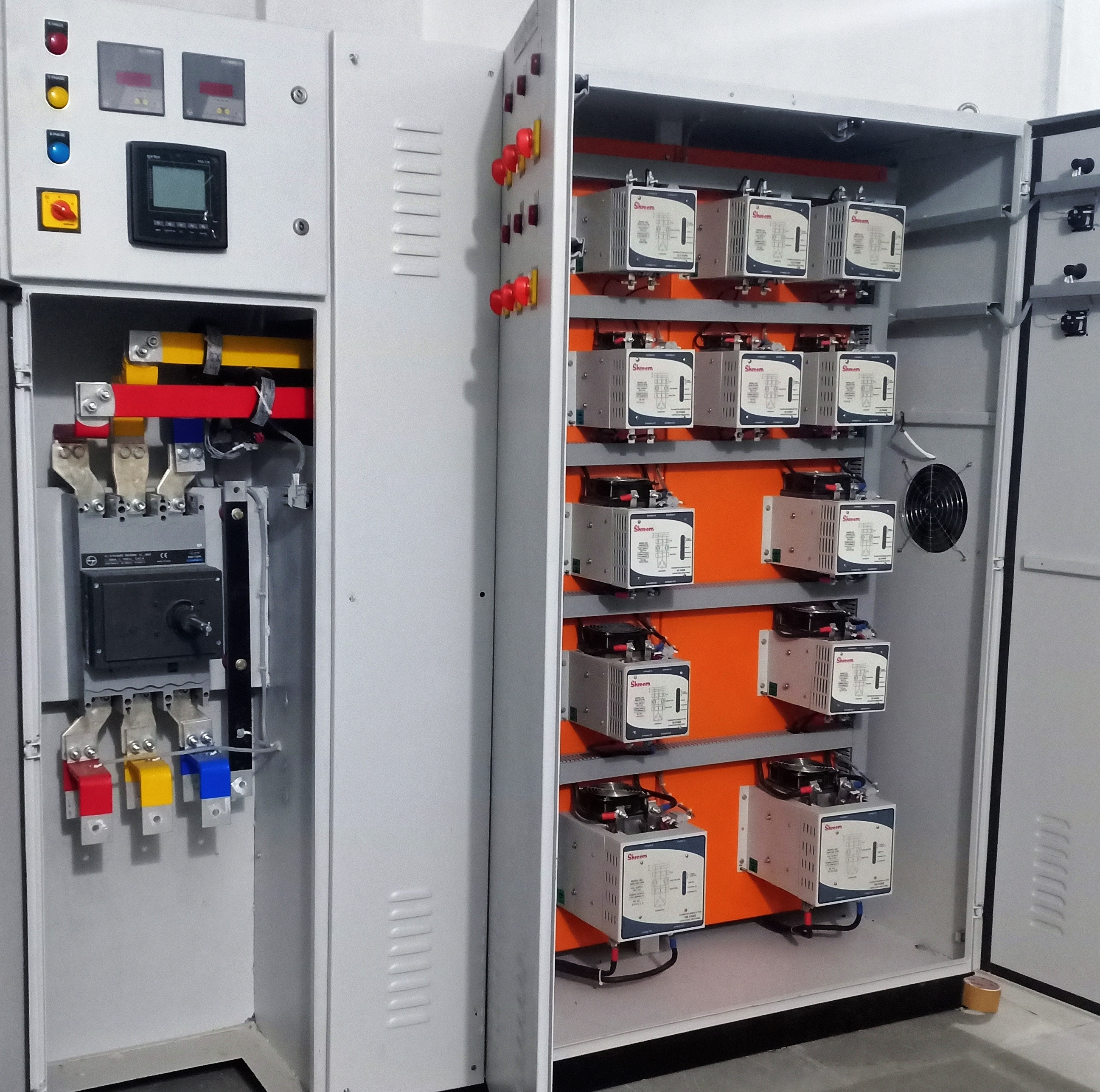 Electric Rtpfc Control Panel - Cover Material: Metal Base