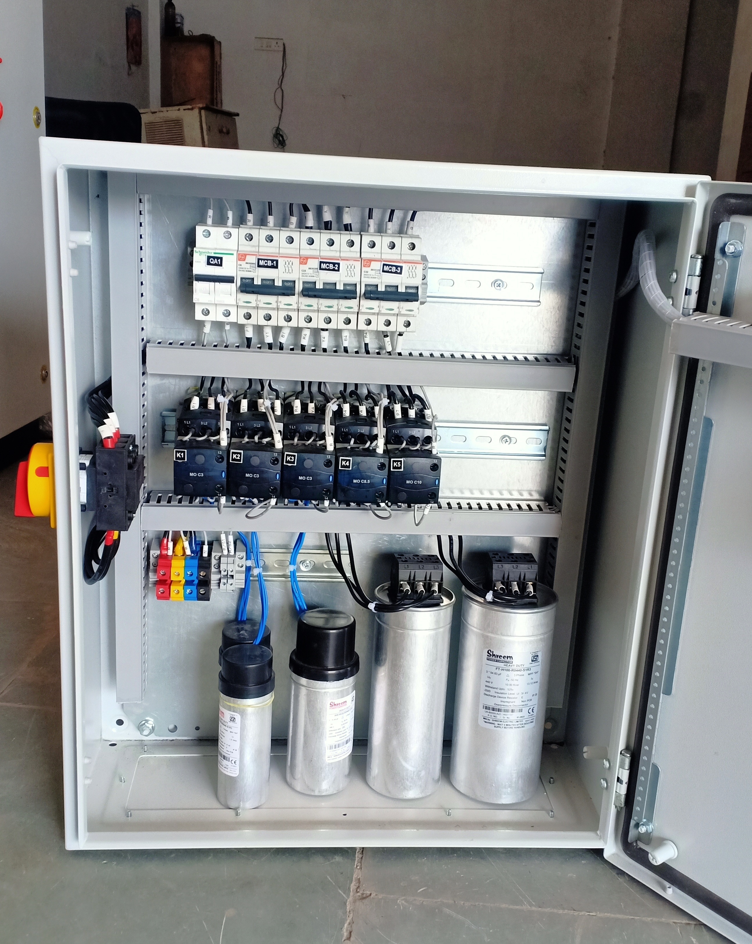 Electric Rtpfc Control Panel - Cover Material: Metal Base