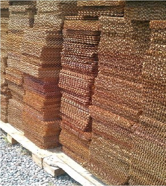 Brown And Green Brown Evaporative Cooling Pad In Supplier Patiala Punjab