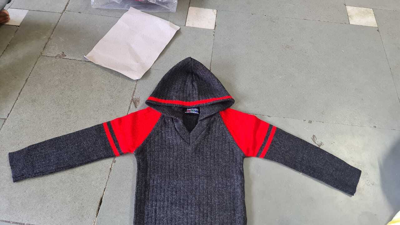Woolen School Sweater - Unisex Long Sleeve Design | Breathable, Quick Dry, No Fade, Cool Pass, Washable
