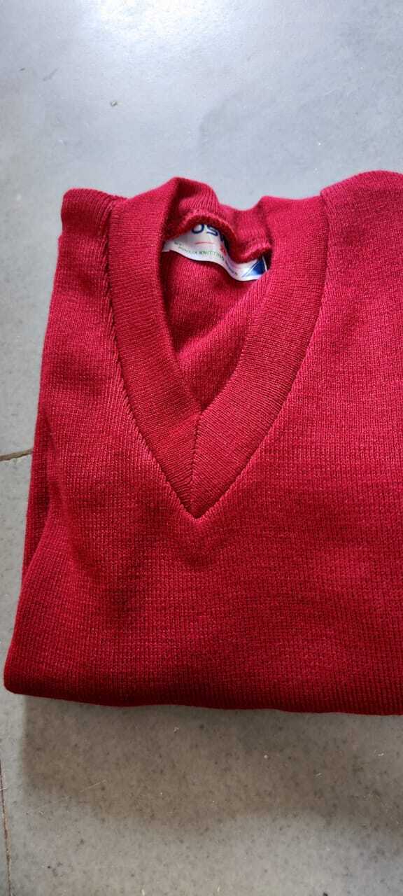 Woolen School Sweater - Unisex Long Sleeve Design | Breathable, Quick Dry, No Fade, Cool Pass, Washable