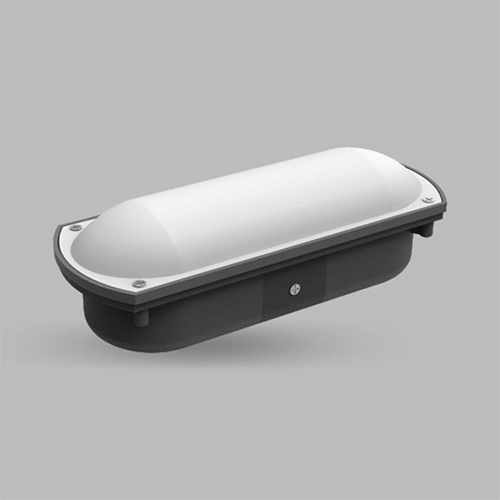 Black And White 15W Bulkhead Light