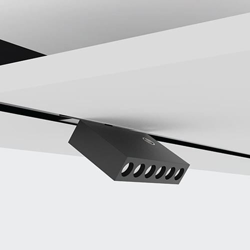 ब्लैक 12w मैग्नेटिक लीनियर मूवेबल लाइट