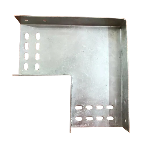 Cable Tray Bend - MS Perforated, 450 x 50 mm | Powder Coated Finish, Durable Steel, Versatile Corner Management