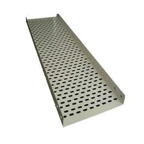 Galvanised Iron Cable Tray - GI Steel | 50mm to 1000mm Size, Lightweight, Rust Resistant, Perforated Design, Hot-Dip Galvanized Finish