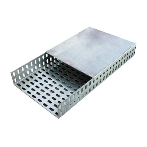Rectangle Perforated Cable Trays - GI Steel, 50-1000mm Size, 1mm to 3mm Thickness | Warranty Included, Galvanized Coating, Length 2.5/3m