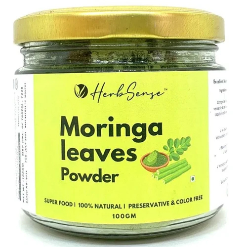 100 ग्राम मोरिंगा की पत्तियों का पाउडर
