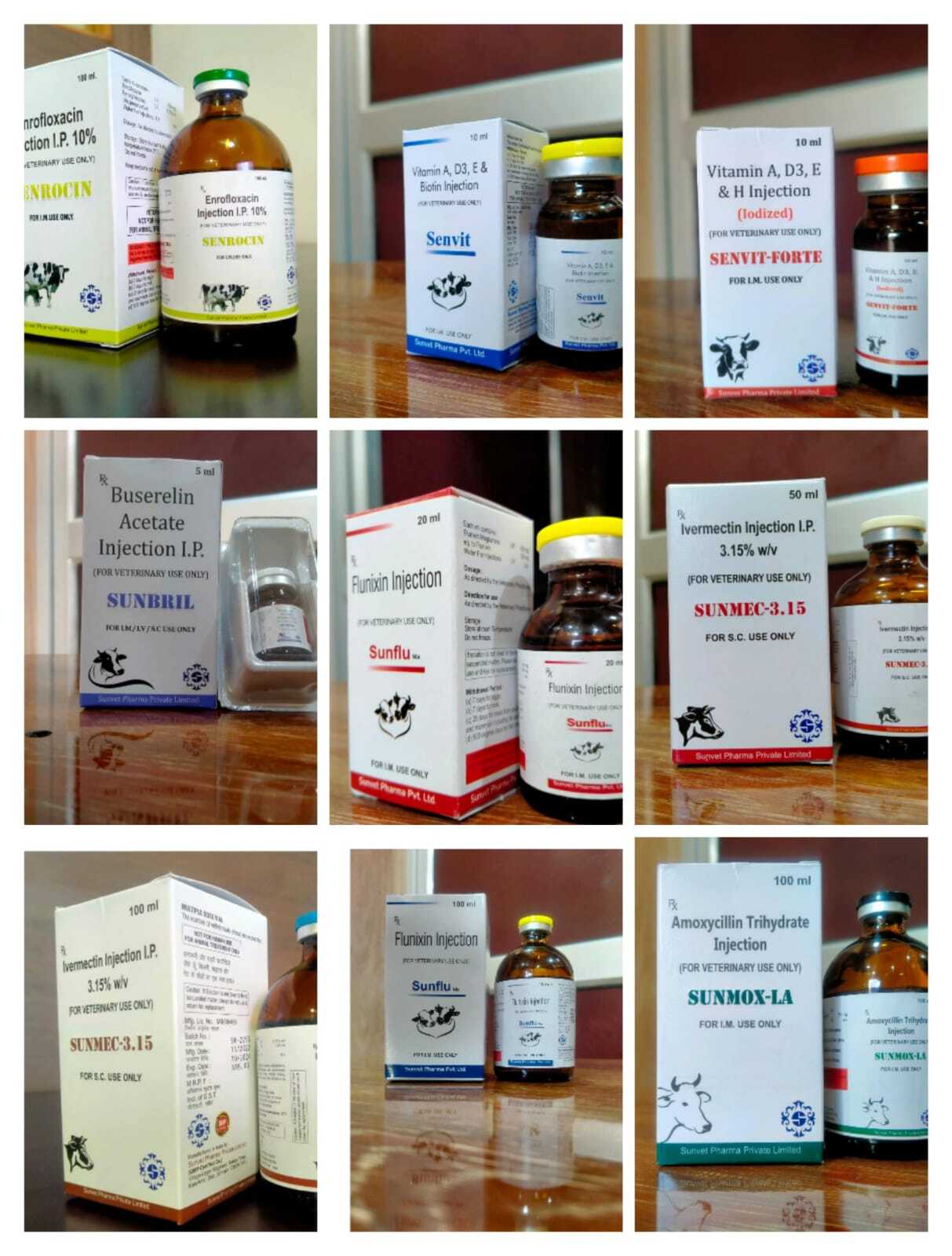Veterinary Injectables Ingredients: Chemicals