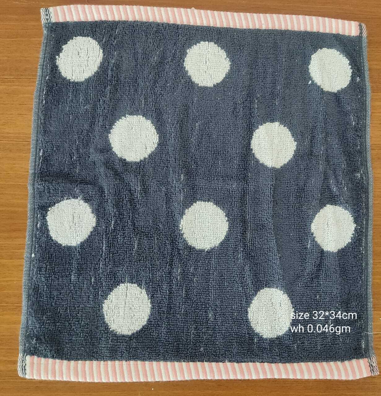 Cotton Towel - 100% Cotton Terry, 12"x12" To 13"x13" Square | Hand Washable, Super Soft, Suitable For Home, Hotel, Travel