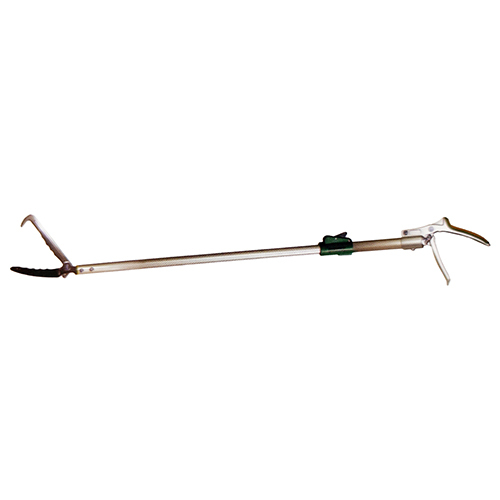 Telescopic Snake Rescue Tool - 1.5 Meter Stainless Steel, Non-coated Metal Finish, Multiple Size Options