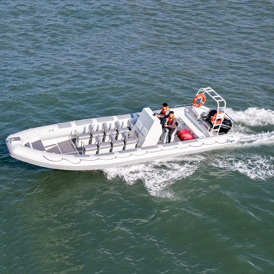 Liya 30feet Aluminum Rib Boat Capacity: 2000 Tons/year