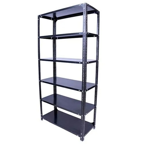 6 Feet Slotted Angle Rack - Color: Gray