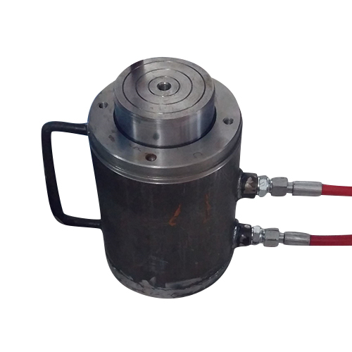 Industrial Hydraulic Remote Jack - Mild Steel, Blue Color | Ideal For Industrial And Commercial Applications