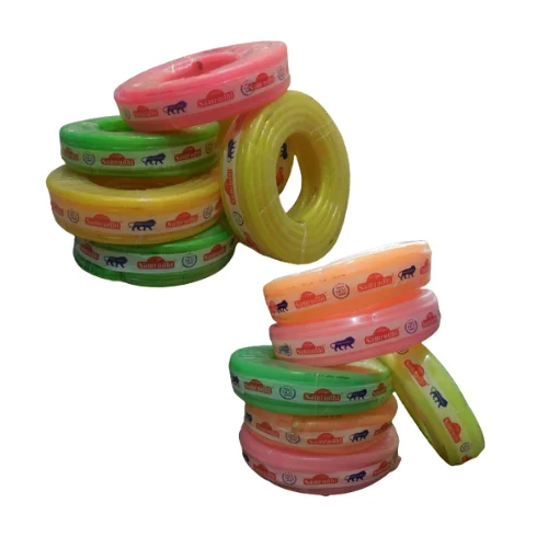 Green And Yellow Pvc Garden Braided Pipe