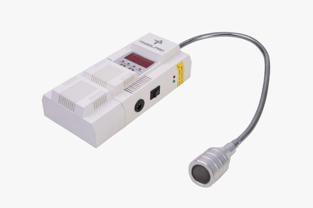 White Hydrogen Gas Leak Detectors With Battery Back Up