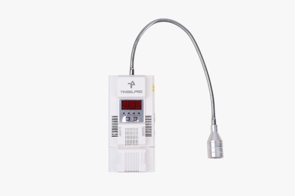 White Hydrogen Gas Leak Detectors With Battery Back Up
