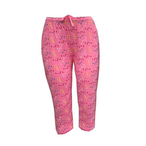 Washable Ladies Pink Capri