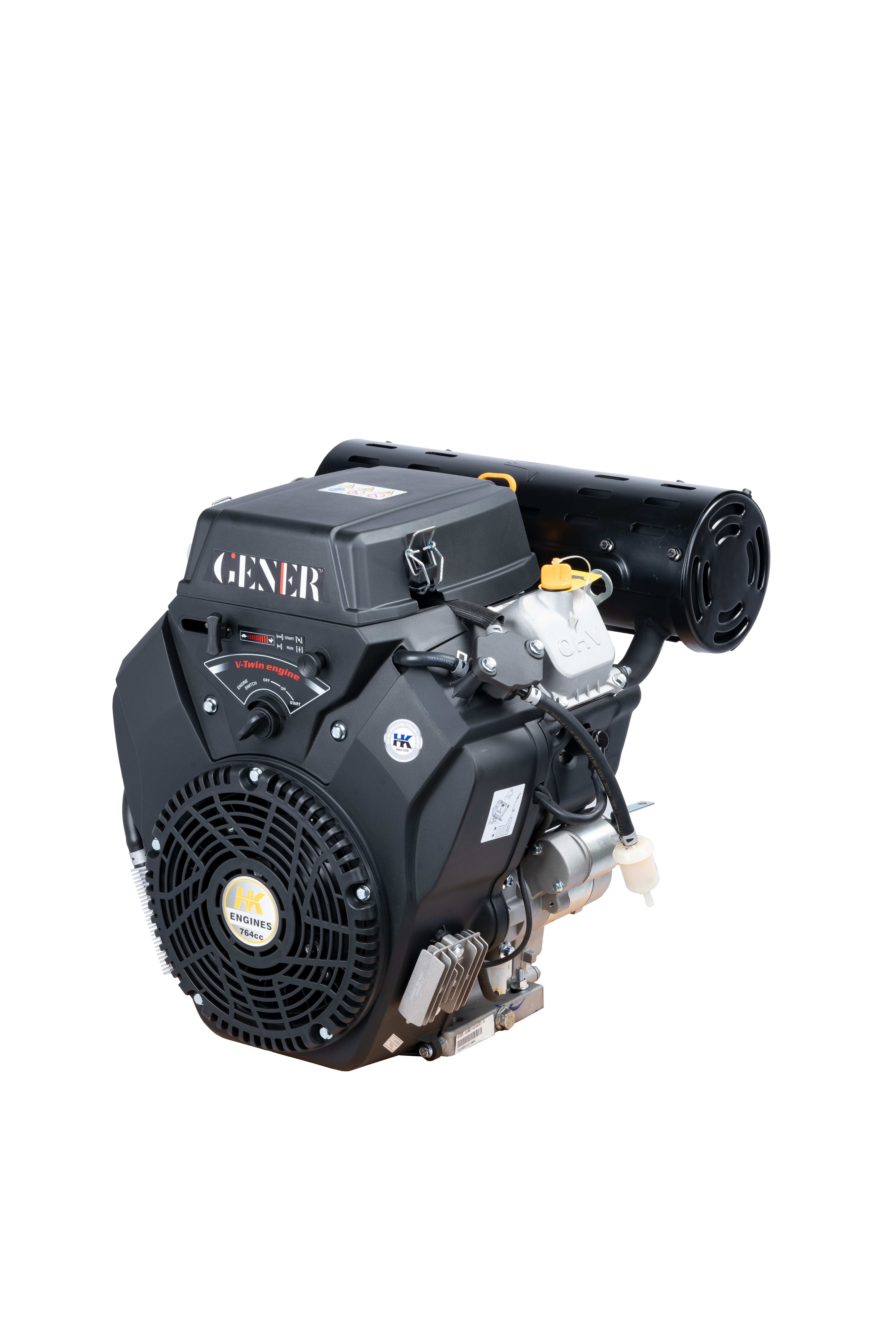 Hk 764cc Vtwin Horizontal Shaft Petrol Engine - Application: Industrial