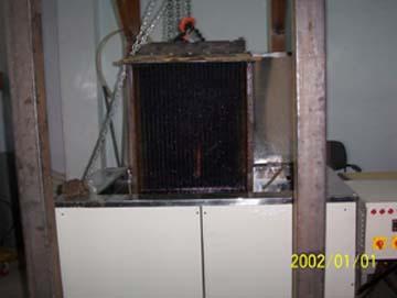 अल्ट्रासोनिक रेडिएटर सफाई मशीन