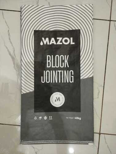 टाइल चिपकने वाले के लिए पैकिंग के लिए BOPP बुने हुए बैग