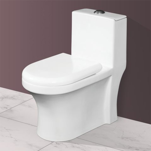 White Itama-1004 Ceramic One Piece Closet
