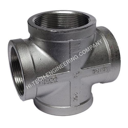 Ss Cross / Four Way Tee - Application: Threaded