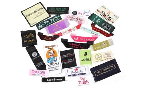 Woven Labels - Color: Multicolor