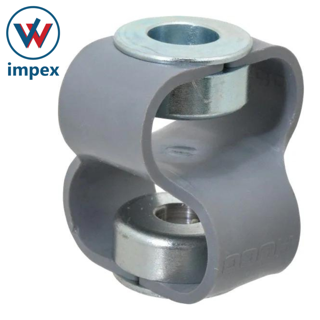 Double Loop Flex Coupling - High-performance Rubber, 50mm Diameter | Enhanced Vibration Dampening, Superior Flexibility