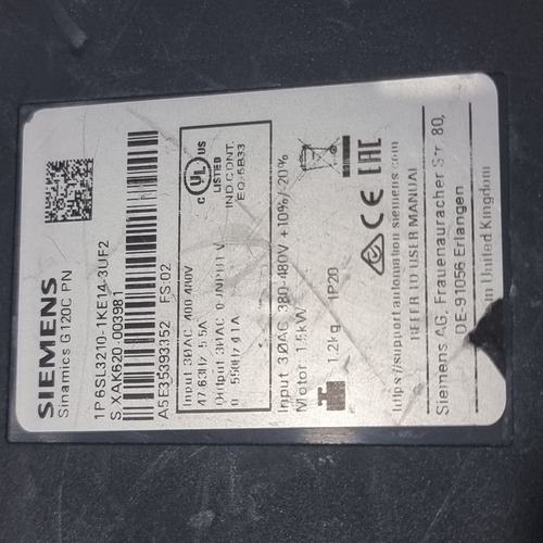 Siemens 6sl3210-1ke14-3uf2 Power Module