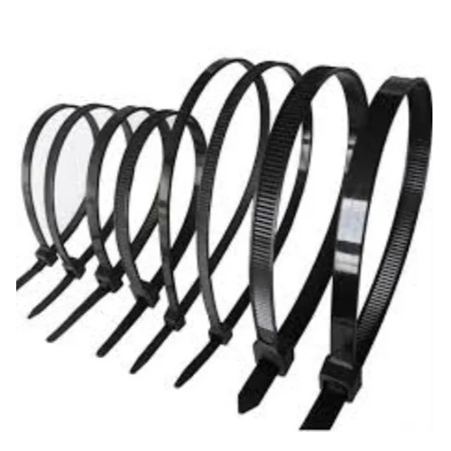 Green Plastic Cable Tie - Industrial Use, White Jacket Color | Durable Design For Secure And Reliable Cable Management