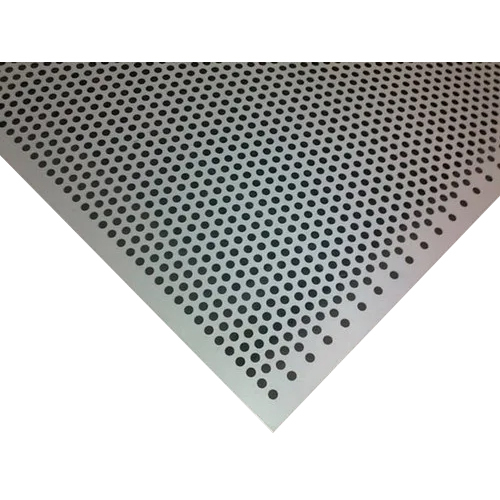 सिल्वर सुपर डुप्लेक्स छिद्रित शीट