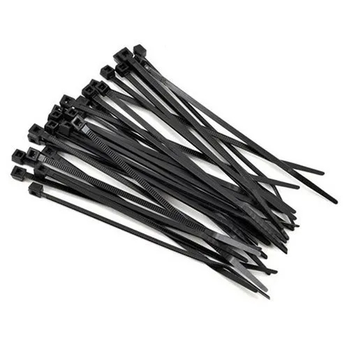 White Nylon Cable Tie - Industrial Grade | White Jacket Color For Reliable Use In Heavy-duty Applications