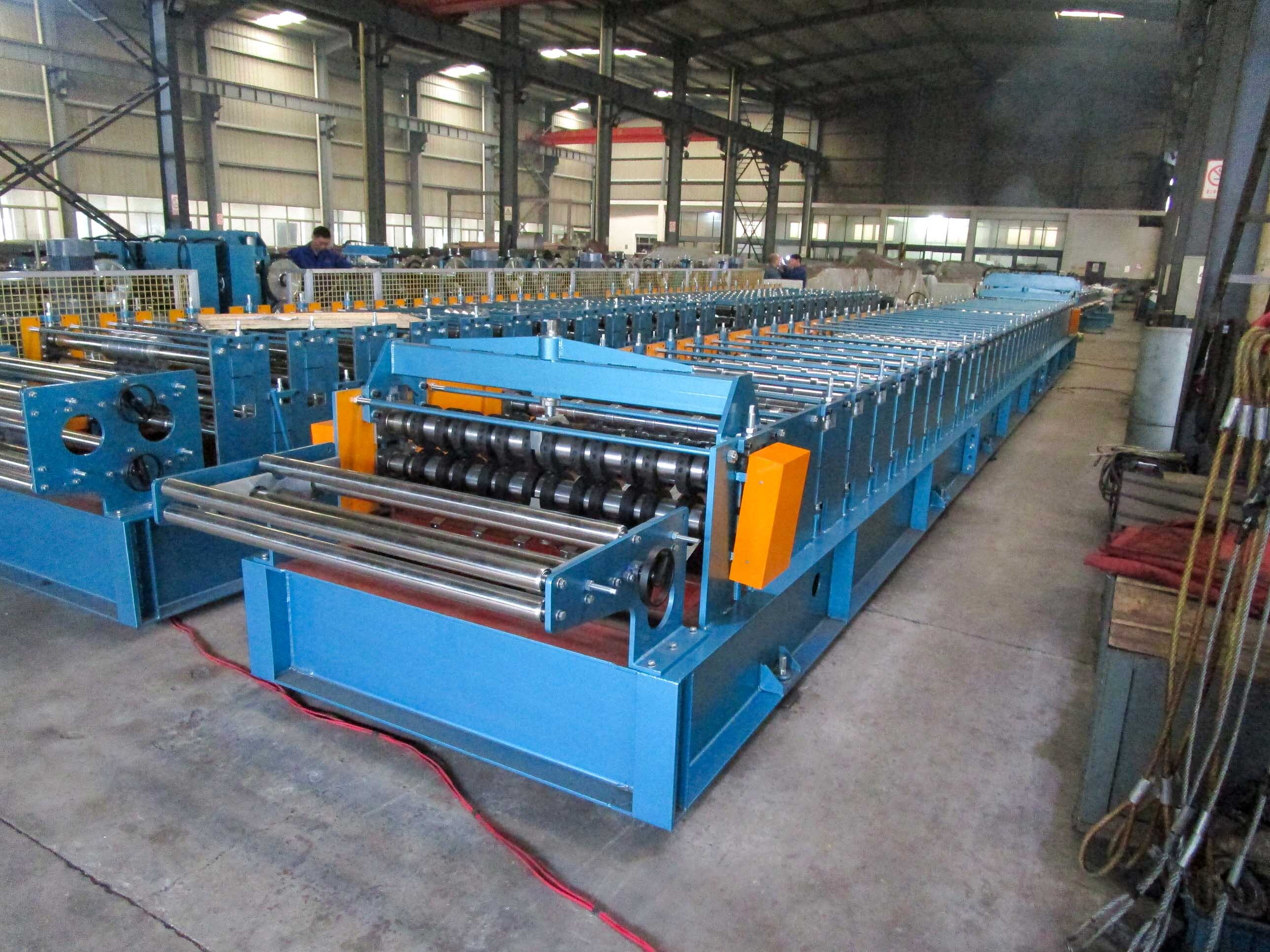 Automatic Galvanized Floor Deck Machine
