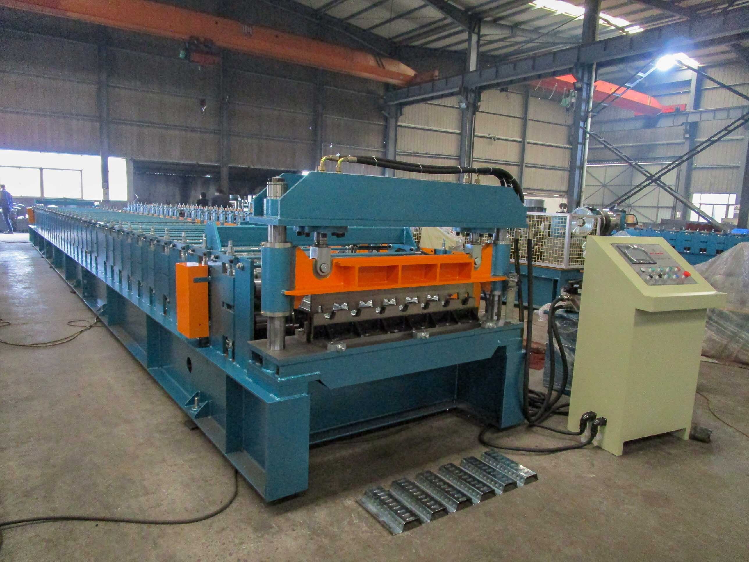 Automatic Galvanized Floor Deck Machine