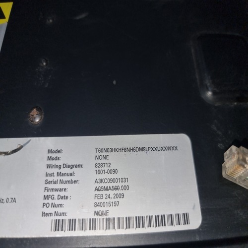 Ge Multilin T60 T60n03hkhf8nh6dm8lpxxuxxwxx Hmi Front Panel