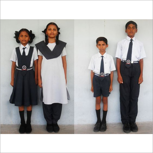 Black & White School Uniform