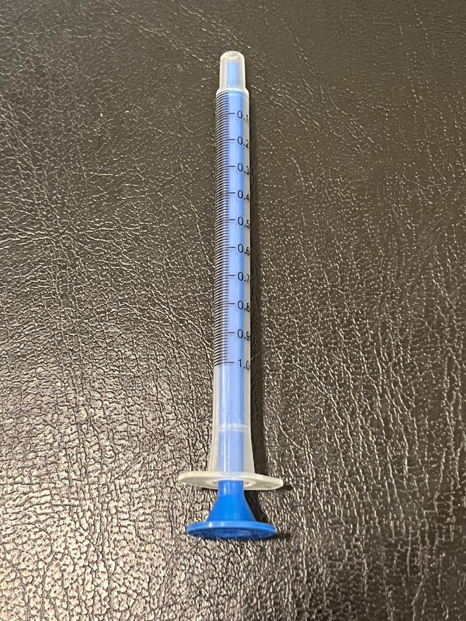 1ml Oral Syringe - Pp & Hdpe, Sizes: 0.3ml To 20ml, Color Options: White, Blue, Amber, Pink - Oral Dispenser For Accurate Liquid Medication Dosing