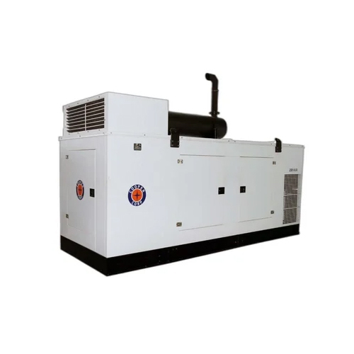 200kva Silent Dg Set - Air-cooled, Double Phase | Electric Start Mechanism For Efficient Power Supply