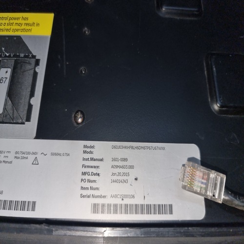 Ge Multilin D60 D60j03hkhf8lh6dm6tp67u67wxx Hmi Front Panel