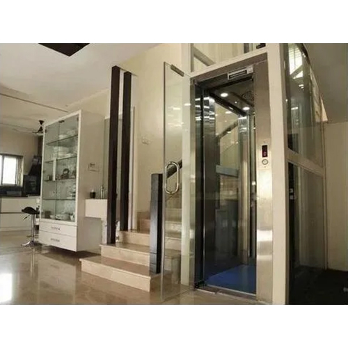 Electric Passenger Elevator - Stainless Steel Design | Remote Controller, Safety Sensor, Efficient Electric Power Supply