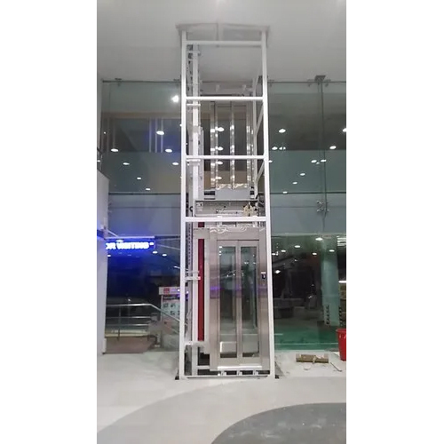 Residential Passenger Elevator - Stainless Steel Build | Electric Power Supply, Remote Controller, Safety Sensor Integration