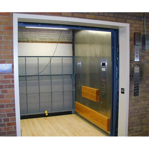 Industrial Goods Elevator - Stainless Steel Build | Remote Controller, Safety Sensor, Electric Power Supply, Calling Box