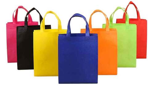 हॉट-ट्रांसफर प्रिंटिंग लूप हैंडल नॉन वेवन फैब्रिक बैग्स