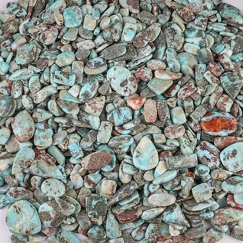 Natural Comm Larimar Gemstone Cabochon - Agate Material, 10-50 Mm Size Range, White Color, Grade Aaa Quality, 100 Grams Weight