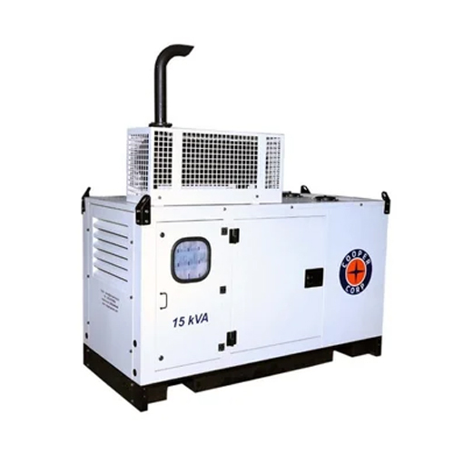 30kva Silent Dg Set - Double Phase, Electric Start | Air-cooled Engine Designed For Reliable Power Supply