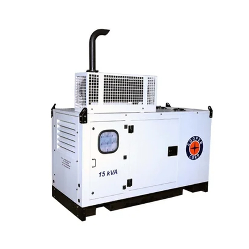 62.5kva Silent Diesel Generator Set - Double Phase, Electric Start, Air-cooled Engine