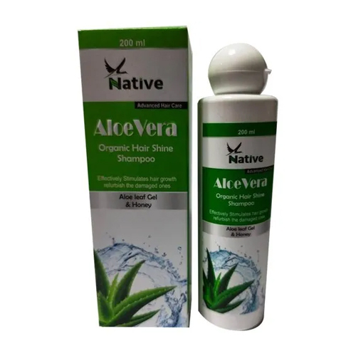 Green And White 200 Ml Aloe Vera Shampoo