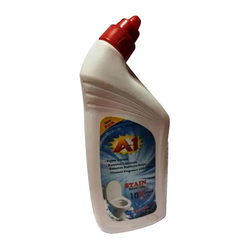 Stain Removal Liquid Toilet Cleaner - White Liquid Bottle | Effective for Bathroom, Home, and Outdoor Use, Pleasant Fragrance