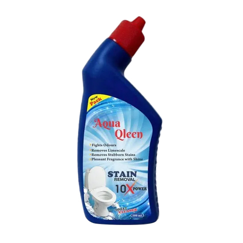 500 ML Liquid Toilet Cleaner - Blue Bottle, Stain Removal with 10* Power | Ideal for Bathroom, Home, and Outdoor Use