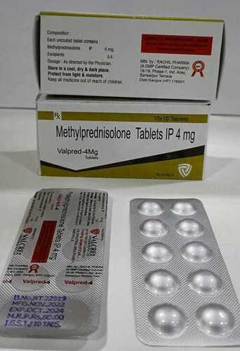 मिथाइलपेडनिसोलोन टैबलेट आईपी 4mg